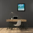 thumbnail image 4 of Meneely, Dan 20x20 Black Modern Framed Museum Art Print Titled - Sail Away Beach I, 4 of 5
