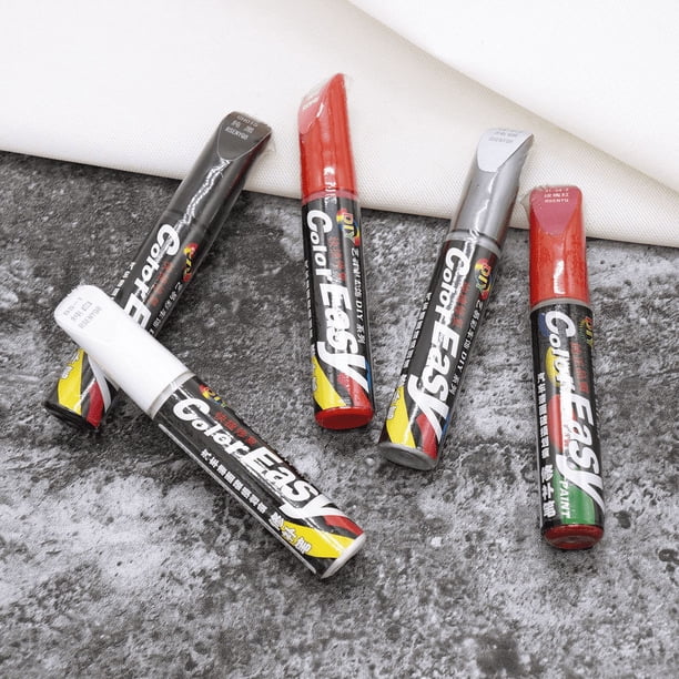 Lápiz reparador de pintura para automóviles, reparación de pintura blanca para automóviles, pintura negra, rayones, artefacto, reparación de pintura para automóviles