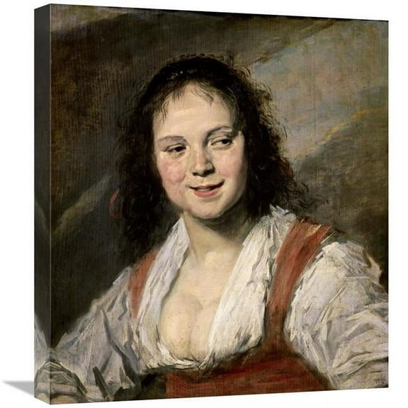 22 in. Gypsy Girl Art Print - Frans Hals