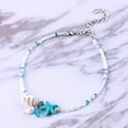 thumbnail image 4 of Funie Women Girl Seashell Charm Ankle Bracelet Foot Chain Anklet Beach Jewelry Gift, 4 of 7