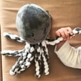 thumbnail image 5 of Nattou Octopus - Plush (Grey), 5 of 7