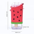 thumbnail image 2 of PENGXIANG Bouteille d'Eau Mignonne pour Enfants en Forme de Glace avec Sangle Réglable et Paille, 2 of 10
