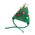 thumbnail image 2 of Sombrero de Perro de Navidad Suave Verde S de Sunnimix, 2 of 8