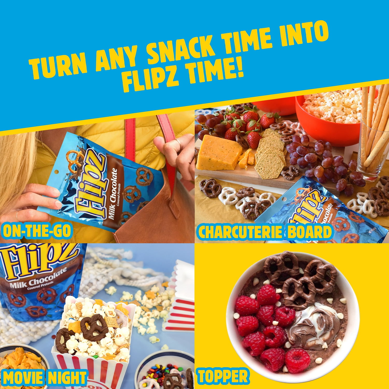 Flipz Milk Chocolate Covered Pretzels, 5 oz