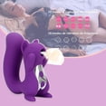 thumbnail image 4 of Lengua Chupar Juguete Adulto Ardilla Forma Vibración Masajeador Potente Para Mujeres Parejas Vogacara XX000538-00, 4 of 6