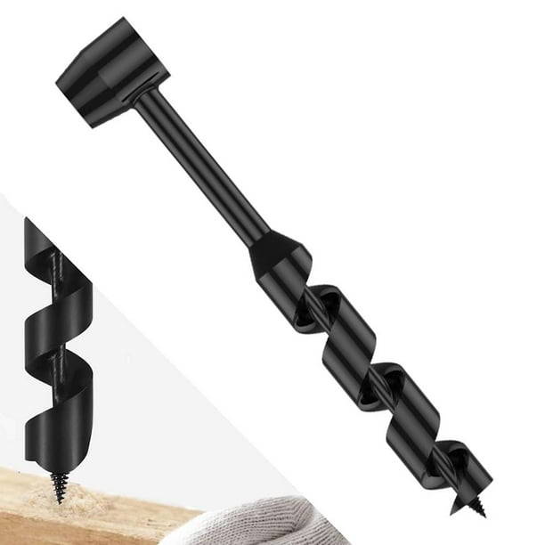 Hand Auger Wood Drill,Bushcraft Hand Auger Wrench Scotch Eye Wood Auger