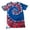 Rainbow, variant on Colortone Womens Tie-Dye Short Sleeve Heavyweight T-Shirt