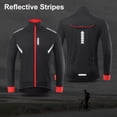 thumbnail image 3 of TFixol Chaqueta de Ciclismo de Invierno para Hombre Chaqueta térmica de Lana para Bicicleta a Prueba de Viento para, 3 of 8