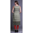 thumbnail image 4 of Bimba Kurtis Sans Manches pour Femmes, Kurta Droite Imprimée pour Femmes, Haut Indien, Grand, 4 of 5