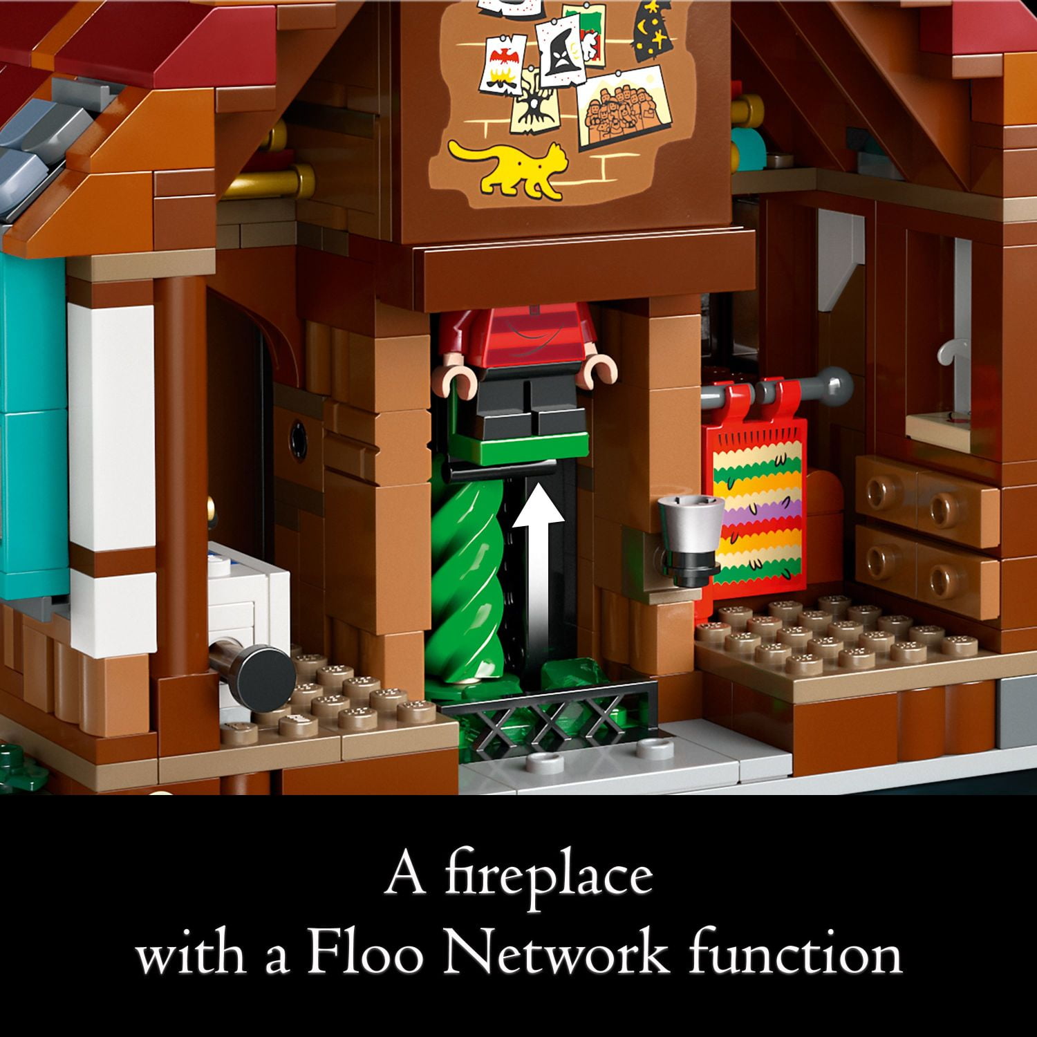 LEGO Harry Potter The Burrow – Collectors’ Edition, Weasley House, Collectible Building Set - 10 Minifigures Plus Errol the Owl - Gift for Adult Fans of the Wizarding World - 76437