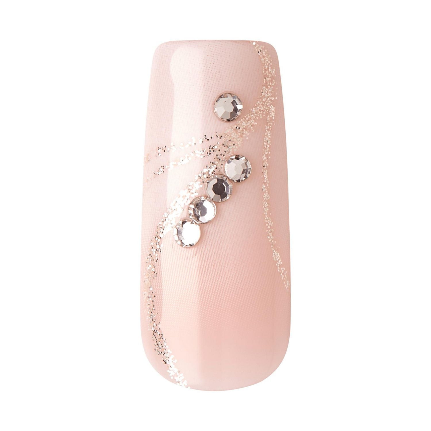 KISS Classy Nails Premium - Faux ongles - Superbe - Carré - Long - 30 pièces KISS Classy Nails Premium