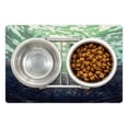 thumbnail image 1 of Fantasy World Pet Mat for Food and Water, Underwater World with Tree Branches Stones Waves and Reflection of Sun Digital Art, Non-Slip Rubber Mat for Dogs and Cats, 18" X 12", by Ambesonne, 1 of 2