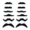 thumbnail image 1 of 12 accesorios de disfraz de bigote de Halloween para adultos perfecl, 1 of 8