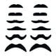 thumbnail image 1 of 12 accesorios de disfraz de bigote de Halloween para adultos perfecl, 1 of 8