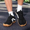thumbnail image 6 of Unisex Adult Fashion Sneakers Women Men Breathable Mesh Casual Walking Sneakers Lightweight Low Top Lace Up Shoes, 6 of 7