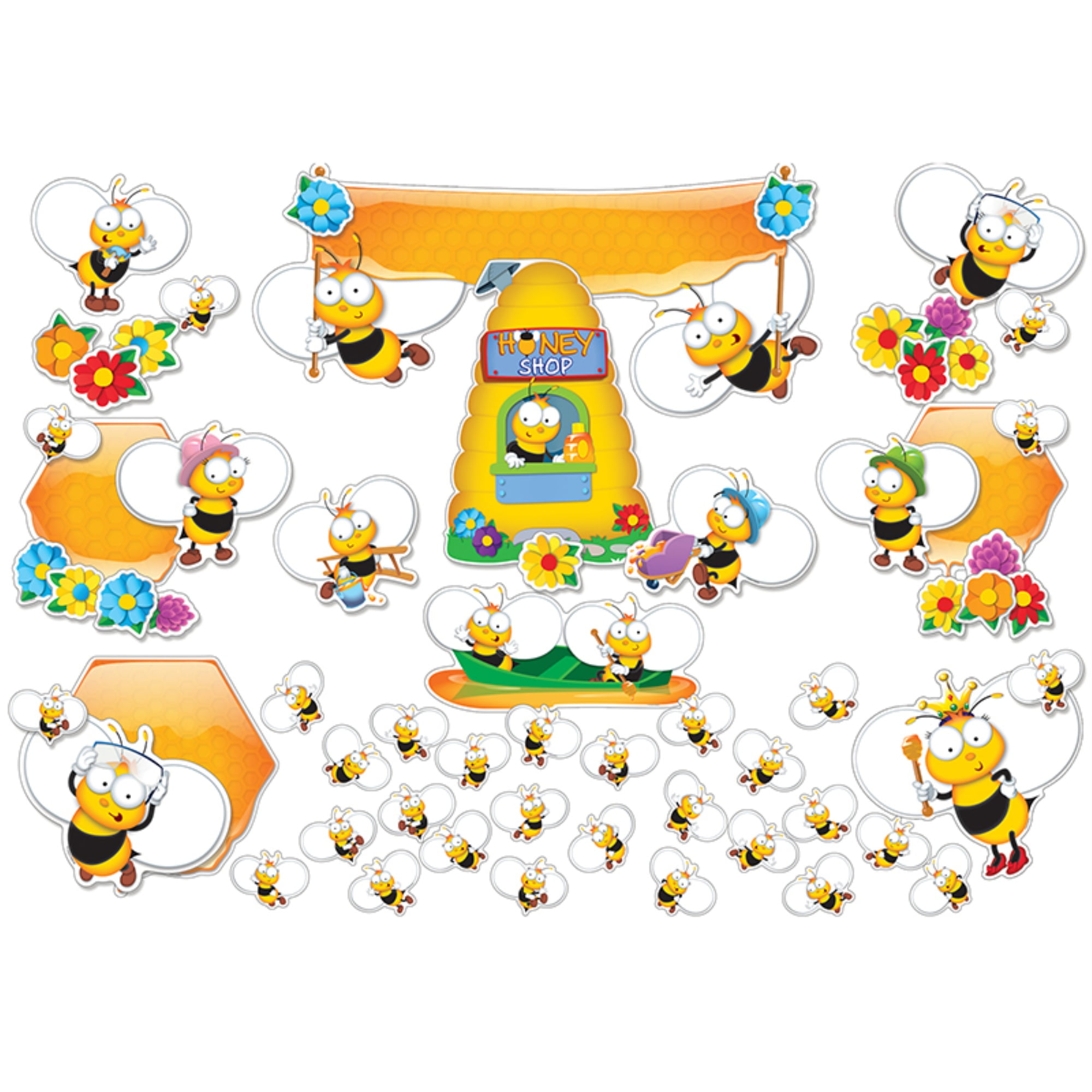 Carson Dellosa Education BuzzWorthy Bees Bulletin Board Sets