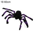 thumbnail image 2 of EIMELI Simulation Spider Decorative Lifelike Plush Prank Spider Funny Toy Halloween Party Decor Style 4 One Size, 2 of 13