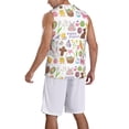 thumbnail image 2 of Sikiie Happy Easter1 Basketball Jersey Reversible Men's Mesh Athletic Sports Shirts Training Practice S-4XLX-Large, 2 of 6