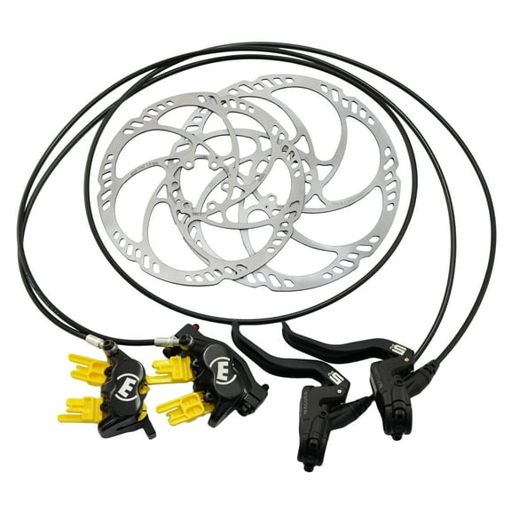 Magura MT5 4-Piston Post Mount Hydraulic Disc Brake Set w/ 180&203mm Rotor (F R) #MG2557