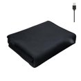thumbnail image 1 of Queen Size Usb Electric Heated Blanket Plush Throw Warm Soft Comfortable Timer, 1 of 5