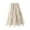 Beige, variant on Landzoo Women's Fashion High Waisted Ruffled Mesh Skirt Women's Mid Length Pleated Skirt Comfortable Casual Women's Skirt