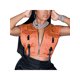 thumbnail image 2 of Sunloudy - Chaleco informal sin mangas para mujer, a la moda, con hebilla de color sólido, bolsillo, ombligo expuesto Sunloudy S M L XL, 2 of 8