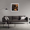 thumbnail image 3 of Stephen Chambers 20x20 White Modern Wood Framed Wall Art Titled - Skull 68, 3 of 6