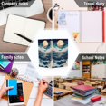 thumbnail image 6 of FORMRS 1-Subject Spiral Notebook 8" x 5" College Ruled 60 Refillable Sheet A5 Hard Cover, 2 Pack, Rolling Waves, 6 of 7