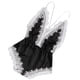 thumbnail image 3 of Lencería sexy Mujer Ropa interior con cuello en V profundo Body de malla de encaje para niña, Negro, M Methold XX000171-06, 3 of 7
