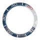 thumbnail image 1 of Anillo de bisel de reloj de cerámica, piezas de repuesto de inserción de bisel de reloj de 38mm, accesorio para relojero, Base azul, dígitos rojos, 1 of 5