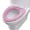 Pink, variant on Dolked Toilet Seat Cover Thicken Warm Stretchable Washable 12inches, Toilet Seat Cover