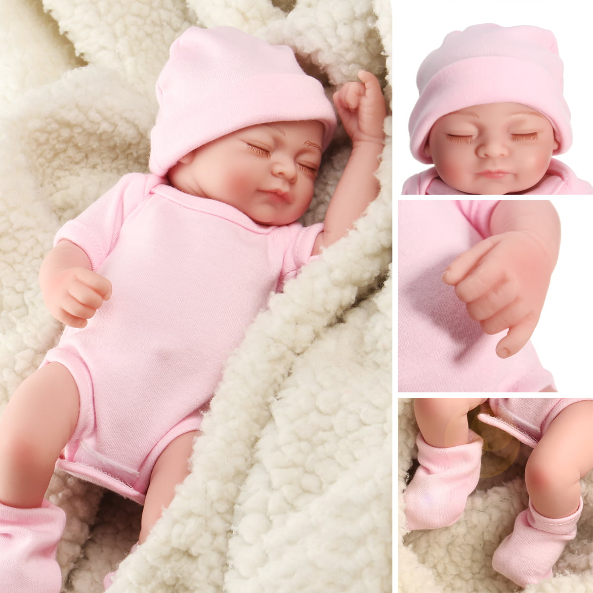 reborn soft silicone baby dolls