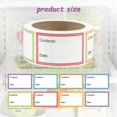 thumbnail image 3 of (syf-03 500 stickers) 4 Rolls 500 Piece Food Freezing Sticker Labels, Kitchen Stickers Labels 25x40mm, 3 of 3