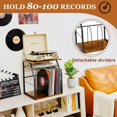 thumbnail image 4 of YIYYZI Vinyl Record Storage Holder rack, 4 of 8