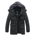 thumbnail image 6 of Wantdo Men's Recycled Puffer Jacket Insulated Winter Coat Quilted Winter Jacket with Removable Hood Dark Gray XL, 6 of 13