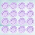thumbnail image 2 of 100 bolsitas de organza con cordón, redondas, con lentejuelas, para dulces, regalos de Navidad, bodas, fiestas (morado claro), 2 of 7