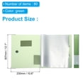 thumbnail image 2 of Uxcell 12.1 x 10.6 Inches Portfolio Binder, 1 Pcs 80 Pocket with Clear Plastic Sheet Protector Sleeves, 2 of 5