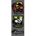 thumbnail image 2 of Harry Potter Hogwarts House Badges Men's Charcoal Drawstring Sleep Pants-Small, 2 of 7
