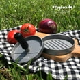 thumbnail image 3 of Meykers Burger Press with 100 Patty Papers, Hamburger Patty Maker Mold for Homemade Burger, 3 of 6