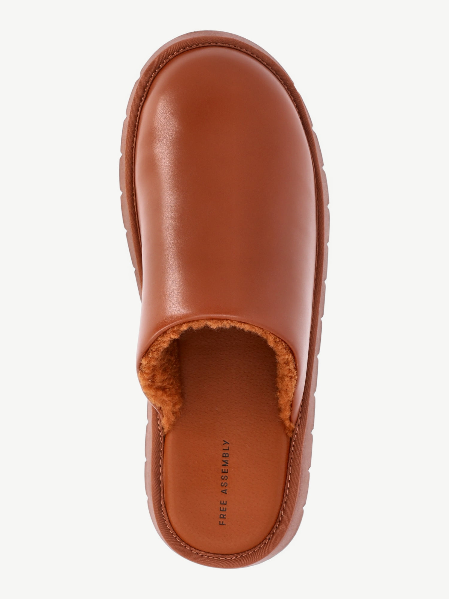 Free Assembly Women's Faux Leather Mules
