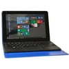 Visual Land 9" Touchscreen 2-in-1 Laptop, Intel Atom x3, 1GB RAM, 32GB SSD, Windows 10