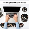 thumbnail image 2 of Set de reposamuñecas para teclado y alfombrilla de ratón G JGOO Ergonomic, 2 of 7