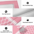 thumbnail image 6 of Anchor Morocco Outdoor Rug for Patio/Deck/Porch, Non-Slip Large Area Rug 5 x 7 Ft, Modern Nautical Pink Boho Stripes Indoor Outdoor Rugs Washable Area Rugs, Reversible Camping Rug Carpet Runner, 6 of 8