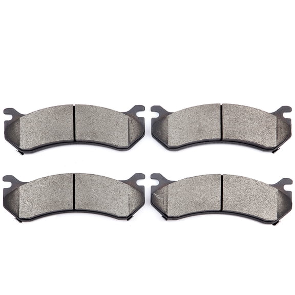 ECCPP 4PCS Brake Pads Fits 2000-2006 for GMC Yukon 5.3L 1999-2006 for GMC Sierra 1500 4.8L Rear Left Right