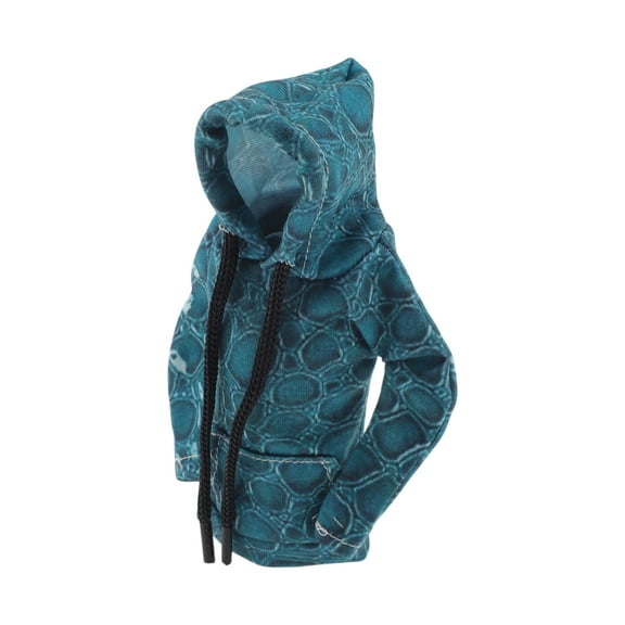 Unique Bargains Gear Shift Knob Cover Car Shift Knob Hoodie Dark Green Polyester 6.3"x5.12" 1 Pc Digital Printing