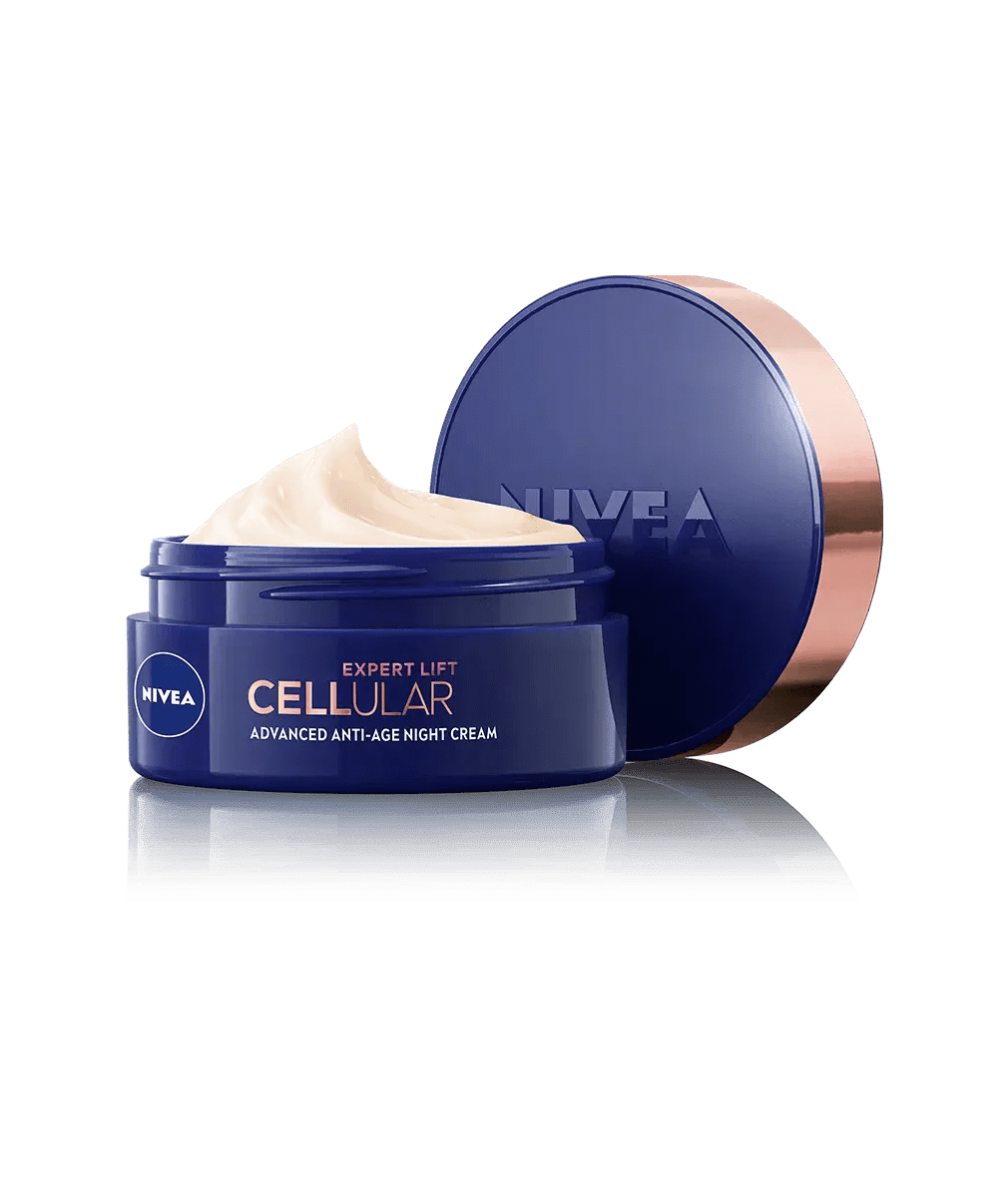 Nivea Cellular Expert Lift Pure Bakuchiol + HA Anti-Age Night Face Cream 50ml / 1.7 fl oz