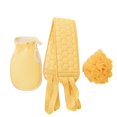 thumbnail image 1 of Handle Body Washer Dual-Sided Back Washer Back Scrubber with Glove & Shower Ball, 1 of 10