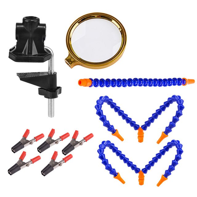 Multifunción 3 agujeros 5 brazos Clip ajustable Plataforma de soldadura simple