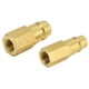 thumbnail image 4 of Adaptador de aire acondicionado 2 adaptadores R134A adaptador de tanque de refrigerante de latón adaptador de montaje 1/4SAE conector de acoplador convertidor de alta presión ANGGREK Otros, 4 of 8