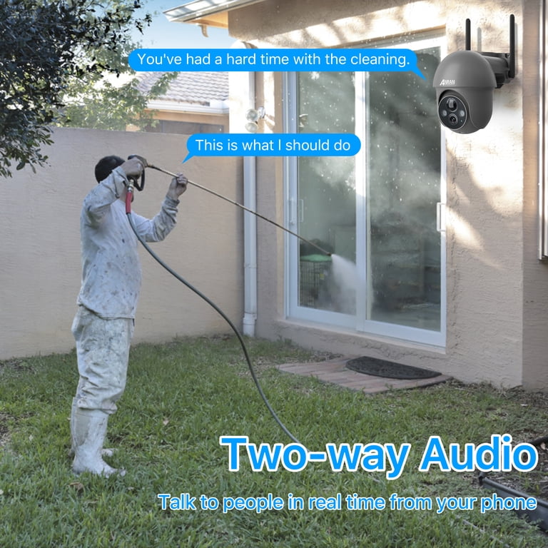 ANRAN Wireless Solar Security Camera 360° View photo 7